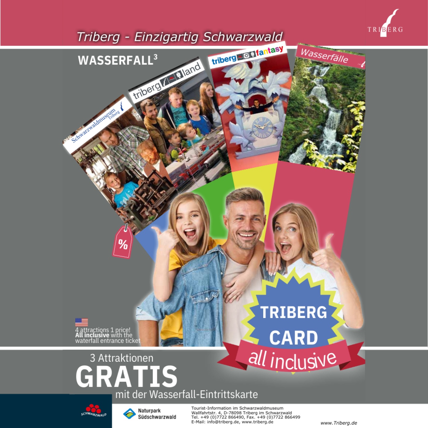 Bild für Triberg All-Inclusive Card: Enjoy 4 experiences at a bargain price!